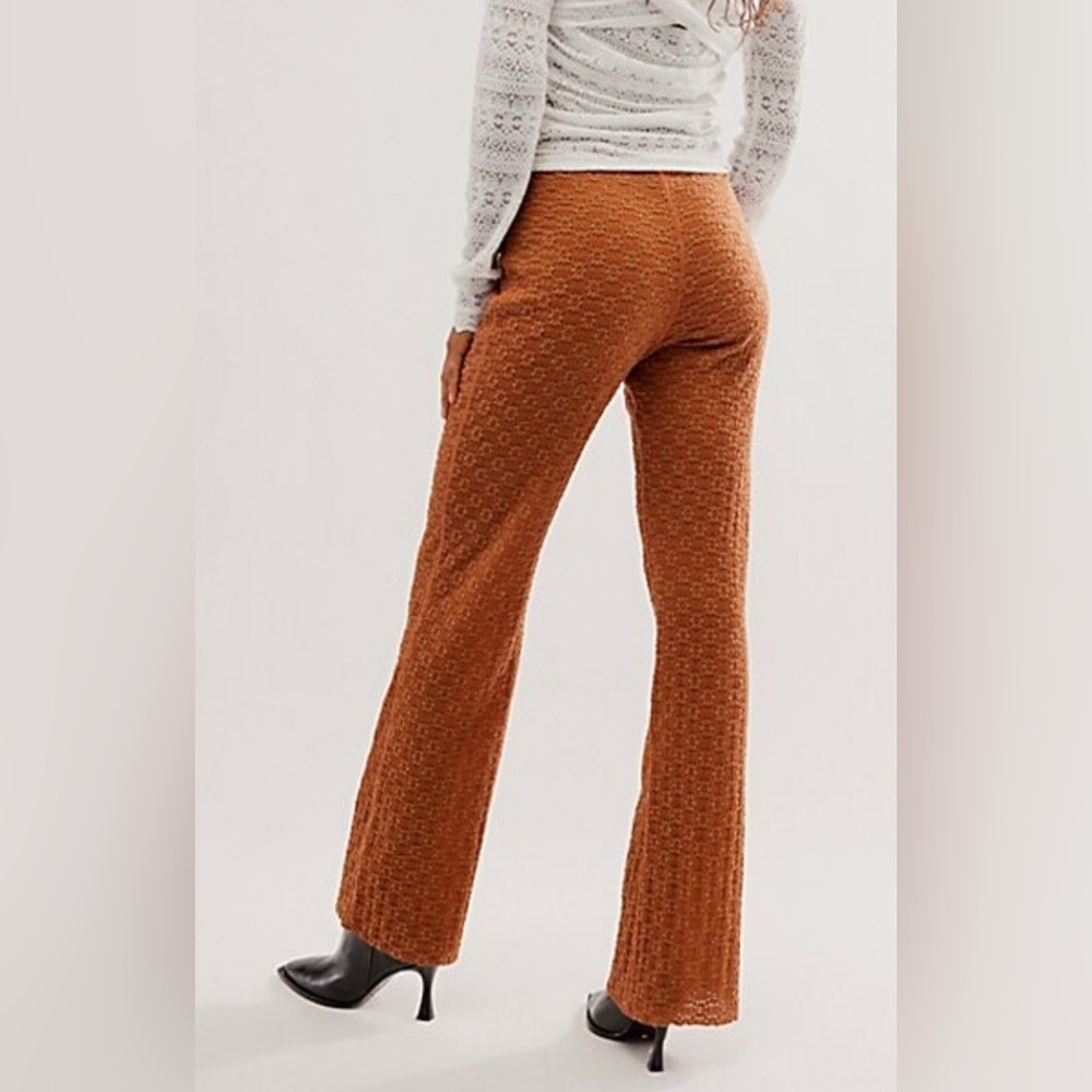 Free People Movement FP One Ona Lace Flare Pants Size Small New without tags